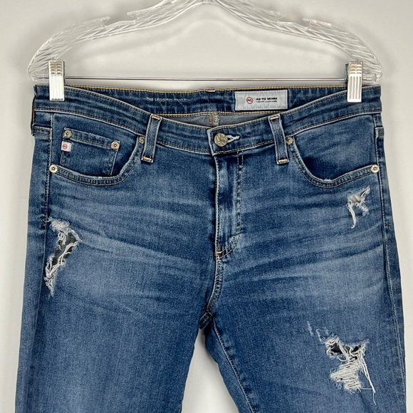 AG Adriano Goldschmied Legging Ankle Skinny Jeans 13 Years Pacifica size 31 - Picture 5 of 14